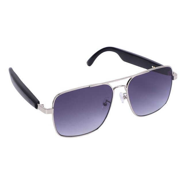 Lunettes de Soleil Unisexes Intelligentes avec Assistant Vocal Compatibles avec Microphone et Haut-Parleurs