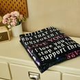 thumbnail image 6 of New Mom Gifts for Women, Gifts for New Mom After Birth, New Mom Care Package After Baby, New Mom Blanket Mom Daily Affirmations Blanket Christmas Boy Mom Gifts 50"x60", 6 of 6