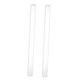 thumbnail image 2 of Luzkey 2 Pieces Rolling Pin Guides 2mm Thickness Acrylic Reusable Measuring Strips Balance Ruler for Biscuits Pies Cake Making 40cmx2.5cm, 2 of 8