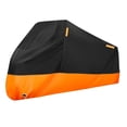 thumbnail image 4 of Universal Motorcycle Cover Protective Cover, All Season Windproof Outdoor Sun Protection Durable Waterproof with Reflective Strips Rain Cover XXXXL, 4 of 10