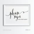 thumbnail image 2 of Sign Our Guest Quilt Formal Black & White Wedding Party Signs, 2 of 2
