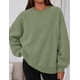 thumbnail image 5 of Sudadera PRETTYGARDEN Oversized Cuello Redondo Verde Bosque XL, 5 of 6
