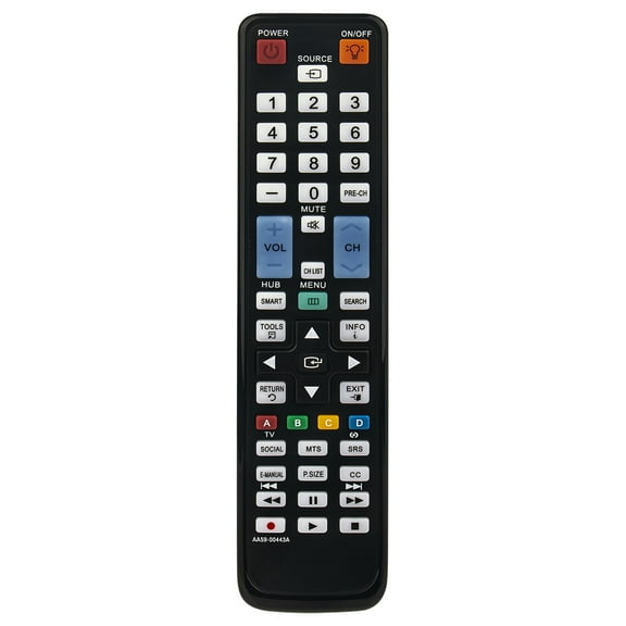 AA59-00443A Replaced Remote fit for Samsung TV UN32D6000SF UN40D6000SF UN40D6000SFXZA UN40D6050TF UN40D6300SF