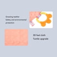thumbnail image 3 of Baby Tags Security Blankets, Cotton Sensory Stimulation Infant Security Blanket  For Baby Room, 3 of 8