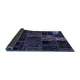 thumbnail image 2 of Ahgly Company Indoor Rectangle Oriental Blue Modern Area Rugs, 8' x 10', 2 of 4