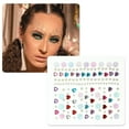 thumbnail image 4 of Unique Bargains 1 Pc Charming Face Rhinestone Stickers for Concert Assorted Color, 4 of 5