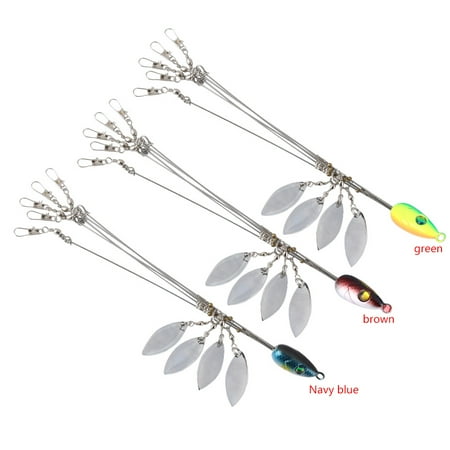 - Tbest alabama rigs, fishing tackle,3 Colors 5 Arms Alabama Umbrella Jig Head Fishing Rig Bait Fishing Lures With Snap Swivels