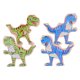 thumbnail image 5 of Apilamiento de juguetes de dinosaurios para niños, bloques de equilibrio de dinosaurios, juguetes apilables de madera para niños pequeños, juego de mesa interactivo para padres e hijos, 5 of 9