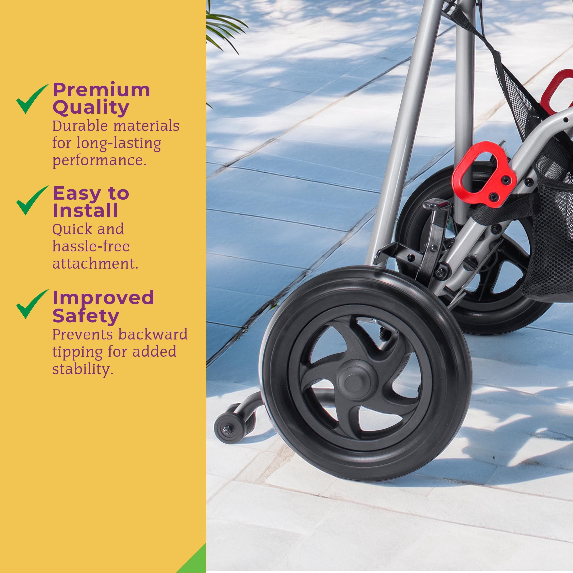 Ziggo ST8804 Anti Tippers for Stroller