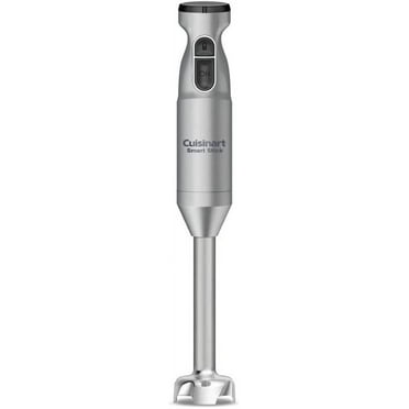 Hand Blender, Smart Stick 2-Speed Hand Blender- Powerful & Easy to Use Stick Immersion Blender-for-Shakes, Smoothies, Puree, Baby Food, Soups & Sauces, Silver, CSB-175SVP1
