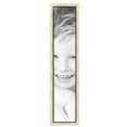 thumbnail image 2 of ArtToFrames 9" x 45" Silver with Black Lip Picture Frame, 9x45 inch Multi Wood Poster Frame (WOM-5193),  Pack, 2 of 7