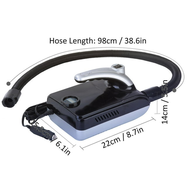 16/20 Psi Dual Stage Electric Air Pump Intelligent Inflatable Pump For Inflatable Sup Stand Up Paddle Surfing Board With Nozzles-1