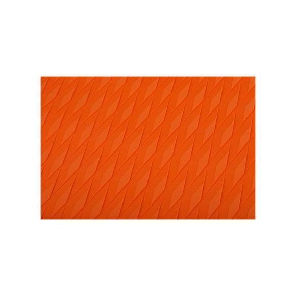 Youkk Surfboard Kiteboard EVA Surfing Luxury Boat Deck Grip Tail Pad Self-Adhesive Rhombus Shape Decking Bar Grip Mat Orange