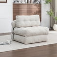 thumbnail image 1 of Sofá cama plegable, silla convertible con almohada colchón plegable con soporte de espalda, 1 of 5