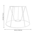 thumbnail image 3 of Shisuyan DIY Lampshade Frame Replacement Lamp Shade Holder For Desk Lamp Table Lamp, 3 of 8