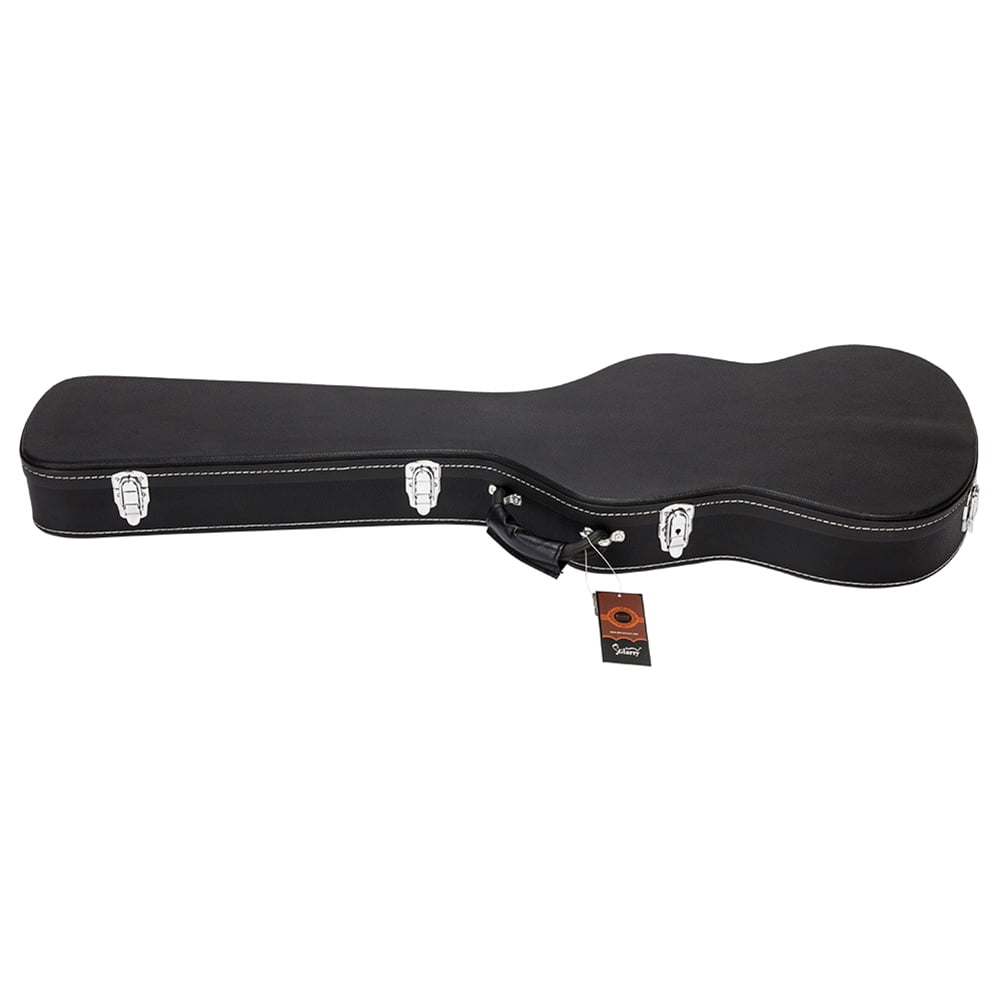 Tcbosik High Grade Electric Bass Microgroove Hard Case Black