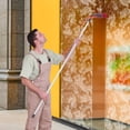 thumbnail image 3 of Autrinix Window Cleaning Pole, 3-in-1 Wash Brush Scrape System, 180° Adjustable Head & Lightweight Aluminum, For High-Rise Homes & Commercial Use, 3 of 10