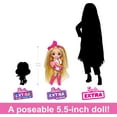thumbnail image 5 of Barbie Extra Minis Travel Doll with Safari Fashion, Barbie Extra Fly, 5 of 6