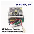thumbnail image 4 of UPS/Char Function Switching Power Supply SC-35W SC-60W SC-120W SC-180W AC 100-240V To DC 12V 24V Battery Char, 4 of 7
