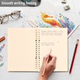 thumbnail image 5 of Wirebound Notebook Hardcover Spiral Notebooks Seahorse and Coral, 60 Pages, 80 GSM, 5.7 x 8.3in, 5 of 7