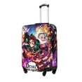 thumbnail image 2 of Demon Slayer Luggage Cover Washable Suitcase Cover Protector Fits 18-32 Inch Suitcase Travel Accessories, 2 of 8