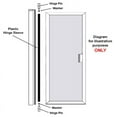 thumbnail image 4 of Gordon Glass Plastic Hinge Sleeve for Shower Doors - 66" Long | Outside Dia.: 5/16" | Inside Dia: 5/32" | Plastic Hinge Sleeve ONLY, 4 of 6