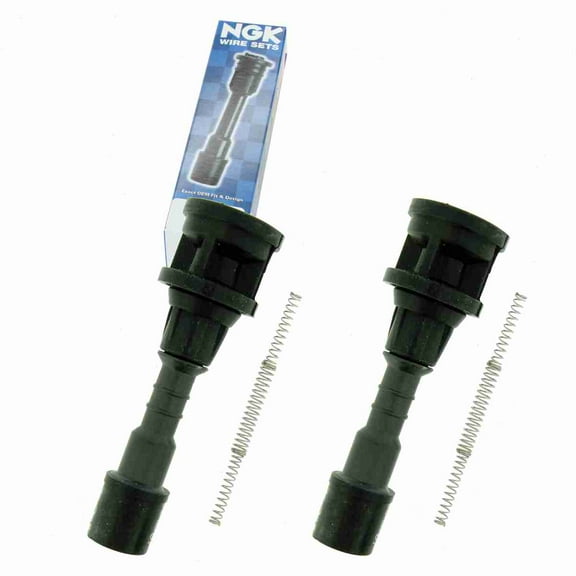 2 pc NGK 59014 Ignition Coil Boots for 184084 35-7086 50063 50063-1 671-4299 702503 SPB185 SPP122E Direct Spark Plug Wire Fits select: 2006-2007 MAZDA 5
