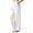 02 White, variant on Weiqiqre Work Pants Women Work Business Pants Tummy Control Office Straight Leg Trousers High Waisted Ladies Slacks