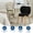 Teddy Velvet | Black 1pc, variant on Set of 2 Mid-Century Modern Lounge Chairs – Heart Back, High-quality Cuddly Smooth – Solidified Beech Wood & Metal Frame