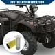 thumbnail image 3 of Tapa de extremo de guía de filtro de aire Unique Bargains para Yamaha 400 YFM400 2000-2002 de plástico interior duradero 1 juego, 3 of 7