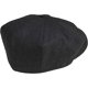 thumbnail image 3 of Sombrero plano ZHAOCHENG sombrero octogonal vintage negro, 3 of 4