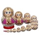 thumbnail image 3 of Juguete hecho a mano de muñecas anidadas de 15 capas de madera,Apilamiento anidado conjunto decoración del hogar,Muñecas anidadas Matryoshka rusa Regalos de Zulema Muñeca rusa, 3 of 8