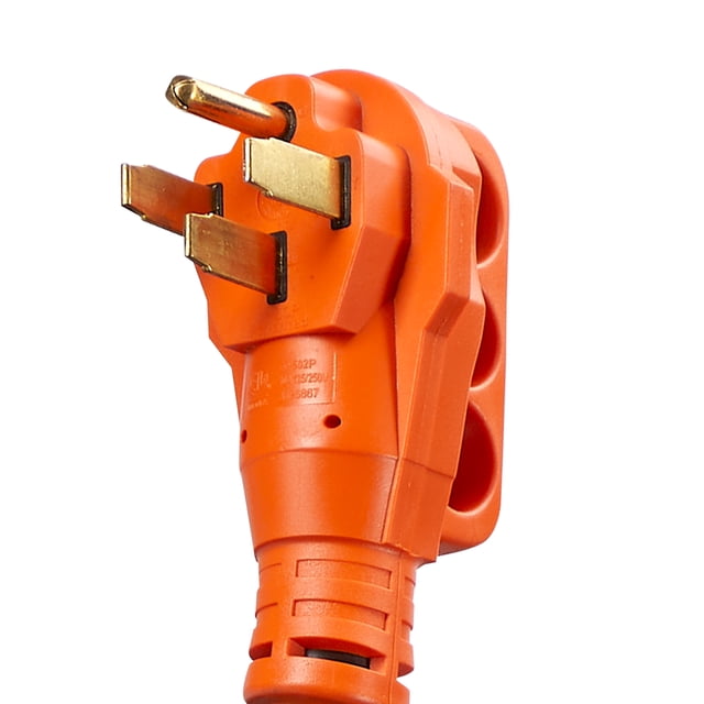 VEVOR 50ft RV Cable de alimentación Generador Cable 50A NEMA SS2-50R/NEMA 14-50P ETL Listado