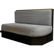 Hudson Comfort RV Dinette Cushion Covers - Microfiber Stretchable Fabric Designed to Fit Wide Variety of Seats - Camper Cushion Slipcovers - Includes 1 Backrest Cover & 1 Bench Cover 