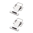 thumbnail image 4 of Riwesomey Stainless Steel Metal Spring Loaded Latches Catch Toggle Hasp Boat Hardware Tipo 1 2piezas, 4 of 6