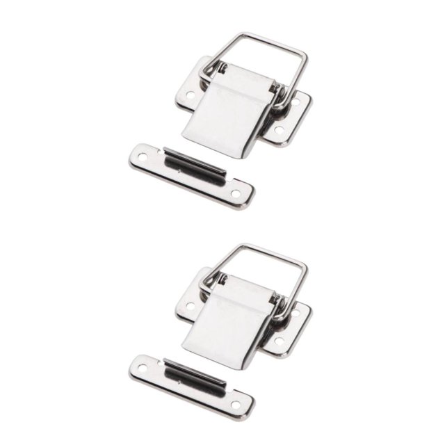 Speravity Stainless Steel Metal Spring Loaded Latches Hardware Toggle Hasp Catch Boat Tipo 1 2piezas