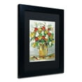 thumbnail image 3 of Trademark Fine Art "Spring Flowers in a Vase 11" Canvas Art by Hai Odelia, Black Matte, Black Frame, 3 of 4