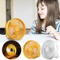 thumbnail image 1 of Xihbxyly Ventilador Usb Portátil, Control de Viento de Tres Velocidades, Funcionamiento Silencioso, Tamaño Compacto, Montaje En Techo, Uso de Escritorio, Esencial para Viajes de Verano, 16 X 16 X 8 C, 1 of 1