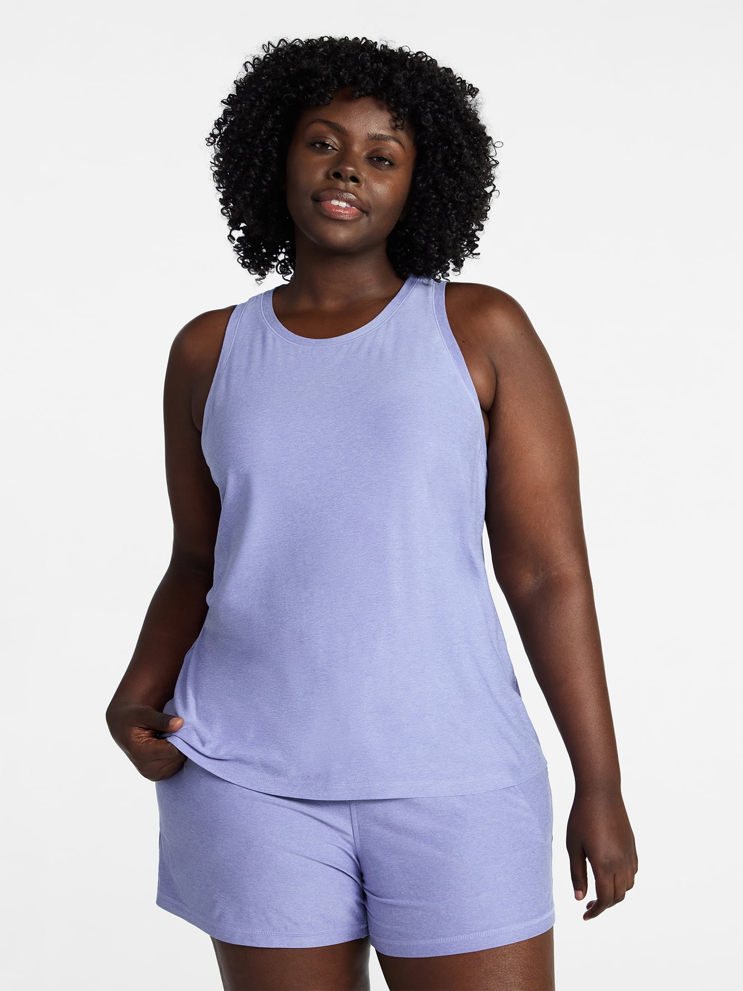 Athletic Works Women's & Women's Plus ButterCore Tank Top, Sizes XS-4X