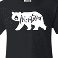 thumbnail image 4 of Inktastic Montana White Bear Silhouette Youth T-Shirt, 4 of 5