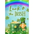 thumbnail image 2 of America Forever Gnome St Patricks Day Garden Flags 12.5" x 18" Double Sided Leprechaun Pot of Gold Holiday Luck of the Irish Seasonal Outdoor Yard St Patricks Day Decorations, 2 of 5