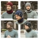 thumbnail image 4 of Sonducket 1 juego de pañuelos para el cuello, colores surtidos, polainas para el cuello, bufanda para cubrir la cara para niños adultos Sombreros XBG Vino Tinto, 4 of 6