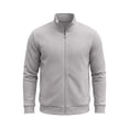 thumbnail image 4 of Mens Full Zip Cardigan Sweater Stand Collar Regular Fit Knit Sweaters, 4 of 6