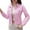 Pink, variant on Fall Winter Jackets Coats Cardigan for Women, Lapel Casual Solid Jacket Cardigan Denim Buttons Fashion Jeans Women's Coat Black