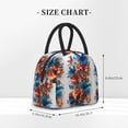 thumbnail image 2 of Balery 3D Butterfly Bolsa de Almuerzo para Mujeres, Caja de Almuerzo, Bolsa de Almuerzo Pequeña Impermeable, Tote de Almuerzo Reutilizable con Gran Capacidad, 2 of 6