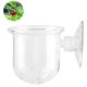 thumbnail image 1 of Acuario vidrio alimentación cono taza planta taza salmuera camarón vivo gusano rojo alimentador de peces para acuarios con succión Adepaton 220849-2, 1 of 9