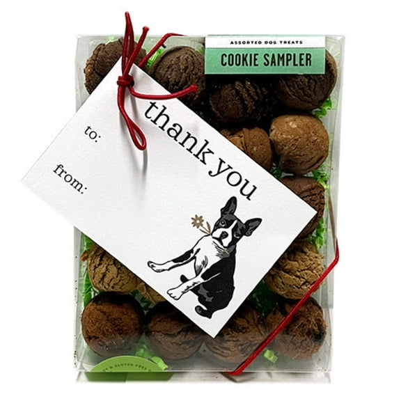 Thank You Dog Treats Gift Card Box