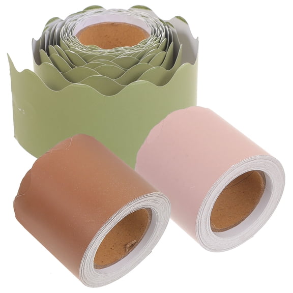 Niceauty Assorted Color Bulletin Board Borders for Classroom Door Window and Chalkboard Decor