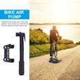 thumbnail image 2 of NICERIO 1Set Lightweight Black Multifunctional Tire Inflator Pump with Universal Air Nozzle and Portable Design, 2 of 9