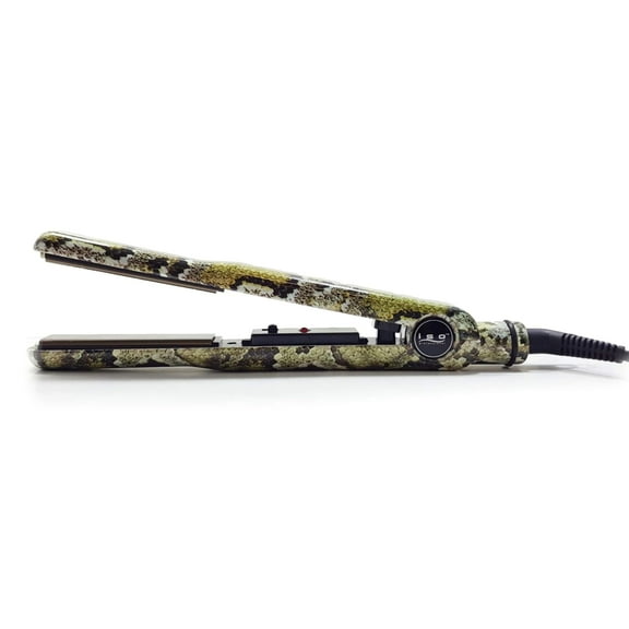 Turbo Silk Limited Edition 1.25" Titanium Flat Iron Hair Straightener with Adjustable Temperatures Snake